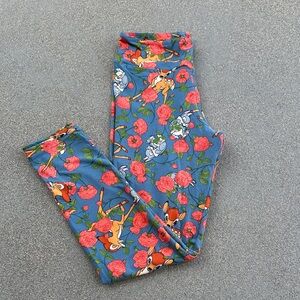 NWOT LuLaRoe Disney Adult Bambi Leggings - OS